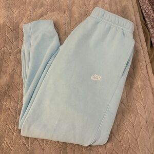 Blue Nike Sweatpants